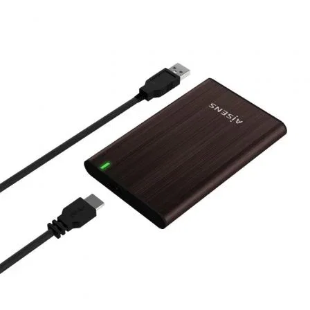 Aisens Caja Externa 2.5 Pulgadas ASE-2525BWN Marrón
